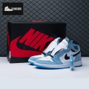 Jordan 1 Retro High White University Blue Black Unisex