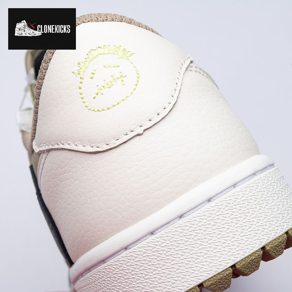 Jordan 1 Retro Low Golf Travis Scott Neutral Olive FZ3124-200 Unisex - Image 5
