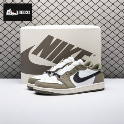 Jordan 1 Retro Low OG Medium Olive HQ6998-200 Unisex