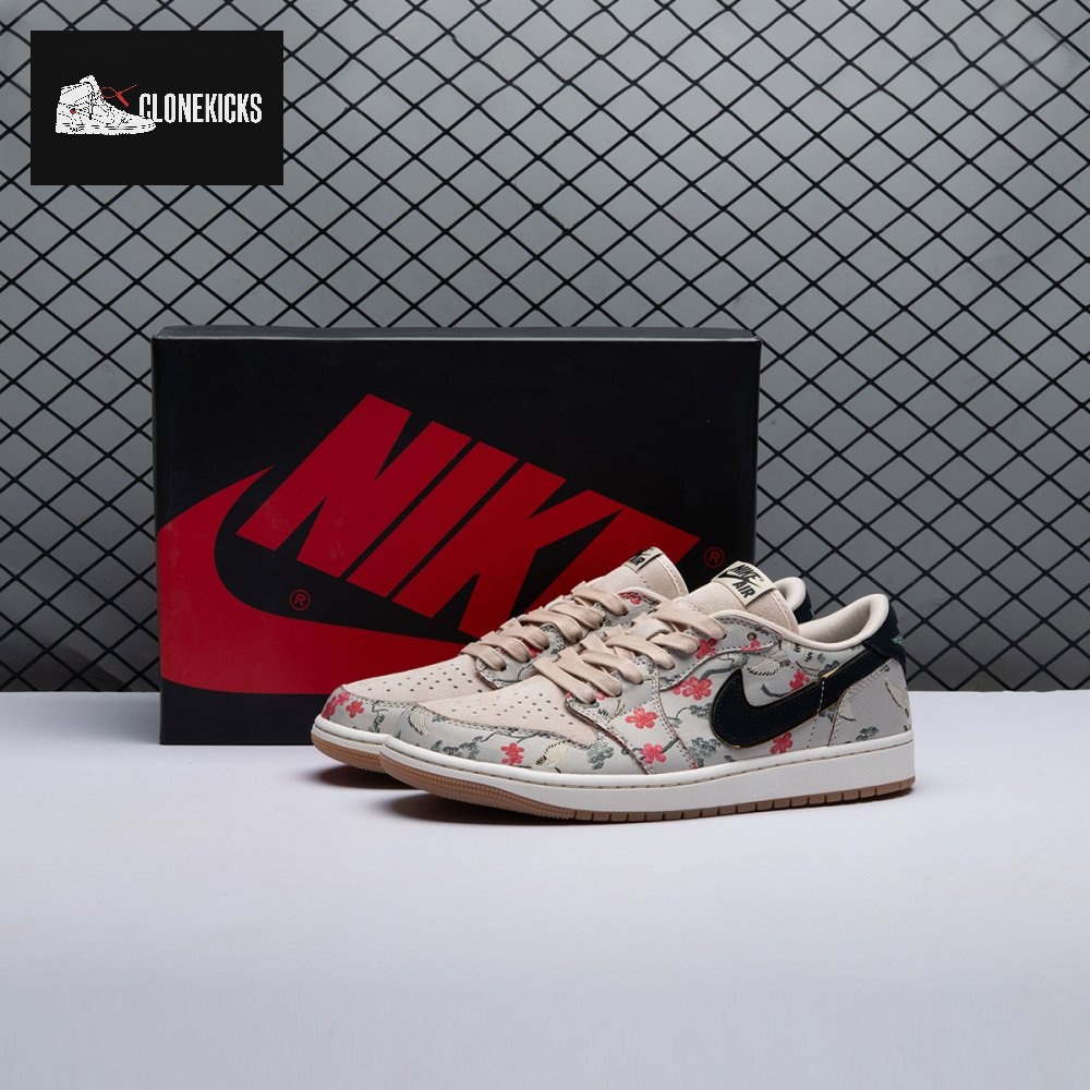 Jordan 1 Retro Low OG Rui Hachimura Oatmeal HV8293-100 Unisex