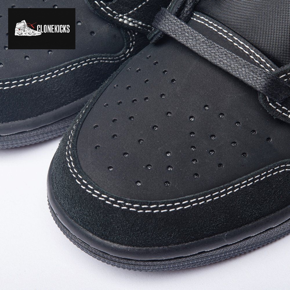 Jordan 1 Retro Low OG SP Travis Scott Black Phantom Unisex - Image 2