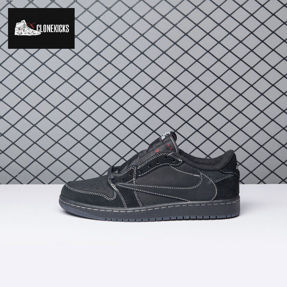 Jordan 1 Retro Low OG SP Travis Scott Black Phantom Unisex - Image 4