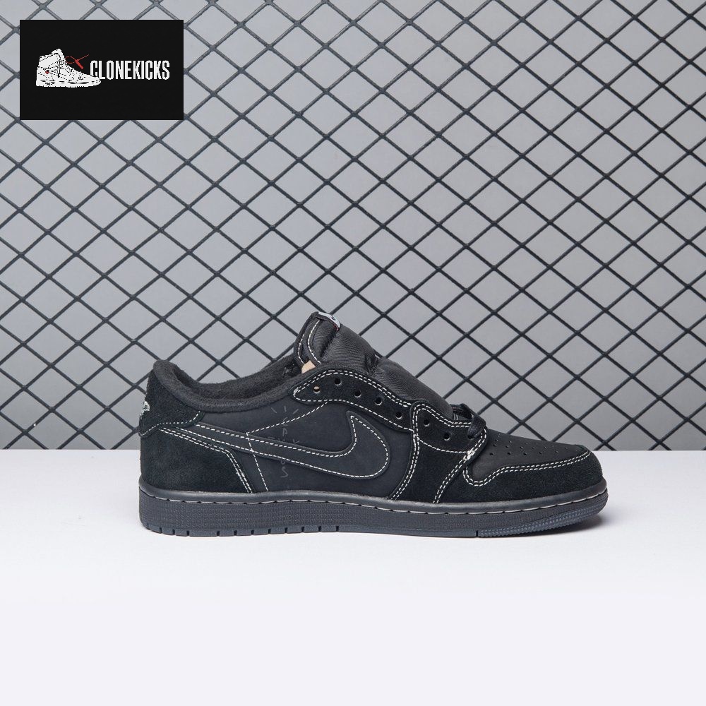 Jordan 1 Retro Low OG SP Travis Scott Black Phantom Unisex - Image 5
