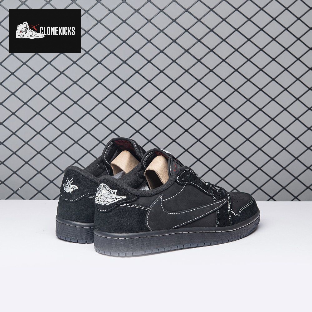 Jordan 1 Retro Low OG SP Travis Scott Black Phantom Unisex - Image 8