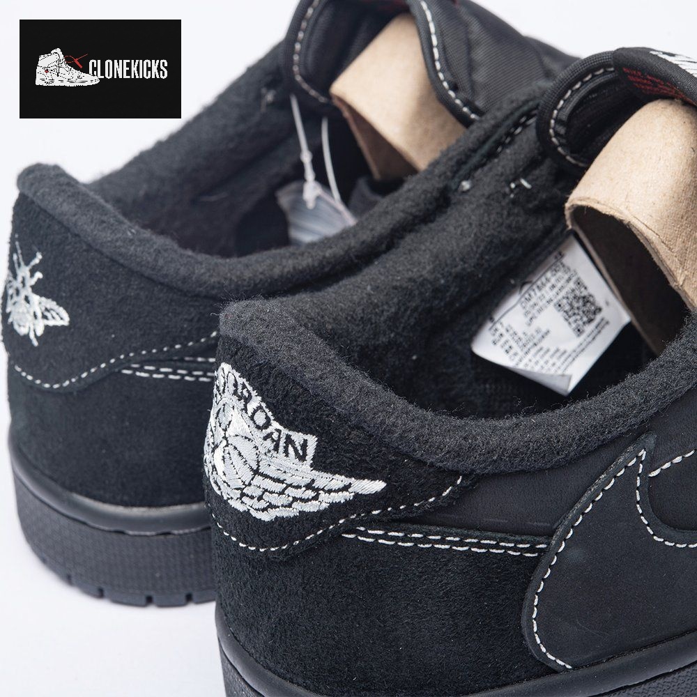 Jordan 1 Retro Low OG SP Travis Scott Black Phantom Unisex - Image 9