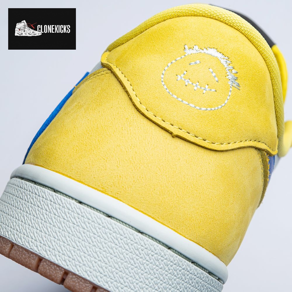 Jordan 1 Retro Low OG SP Travis Scott Canary DZ4137-700 Unisex - Image 7