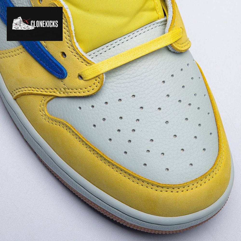 Jordan 1 Retro Low OG SP Travis Scott Canary DZ4137-700 Unisex - Image 16