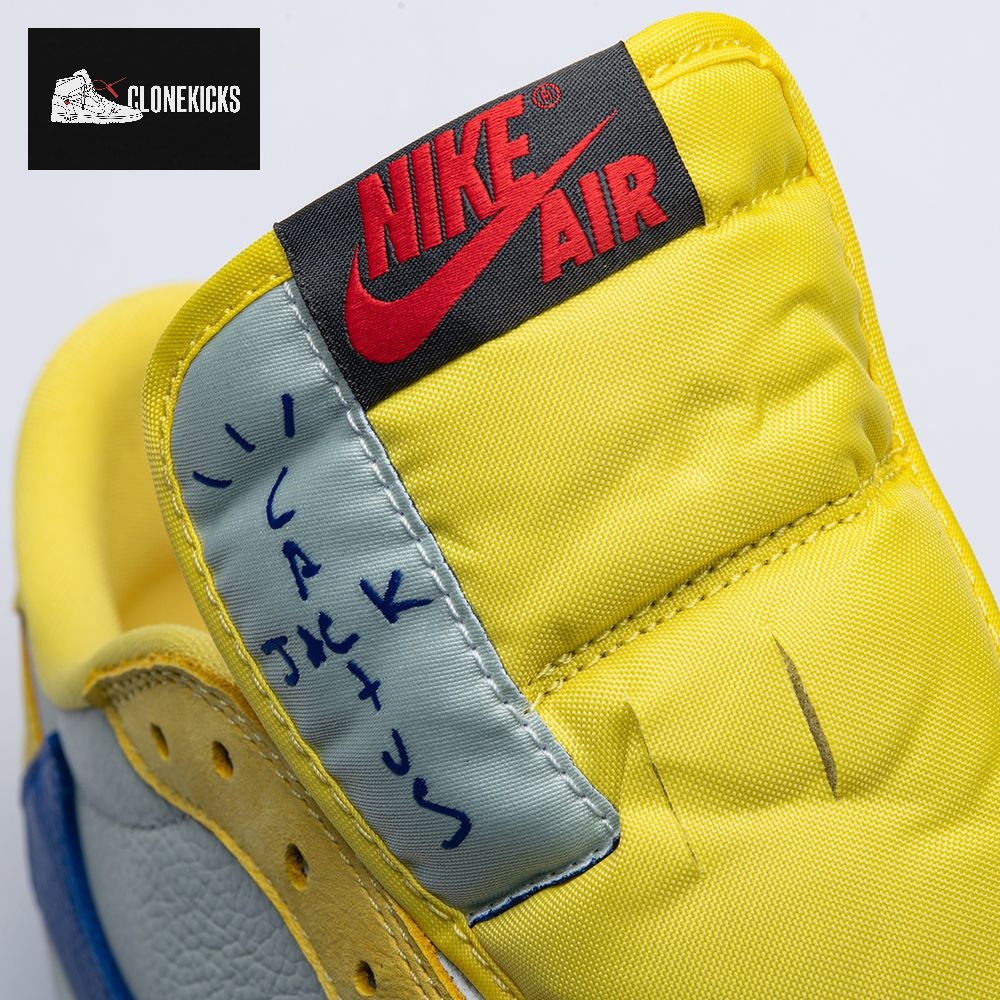 Jordan 1 Retro Low OG SP Travis Scott Canary DZ4137-700 Unisex - Image 17