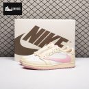 Jordan 1 Retro Low OG SP Travis Scott Shy Pink IQ7604-100 Unisex