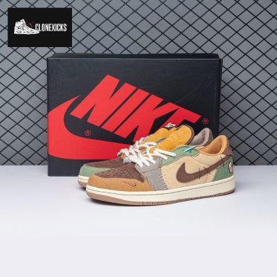 Jordan 1 Retro Low OG Zion Williamson Voodoo DZ7292-200 Unisex