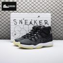 Jordan 11 Retro Black Barely Volt IB1378-001 Unisex