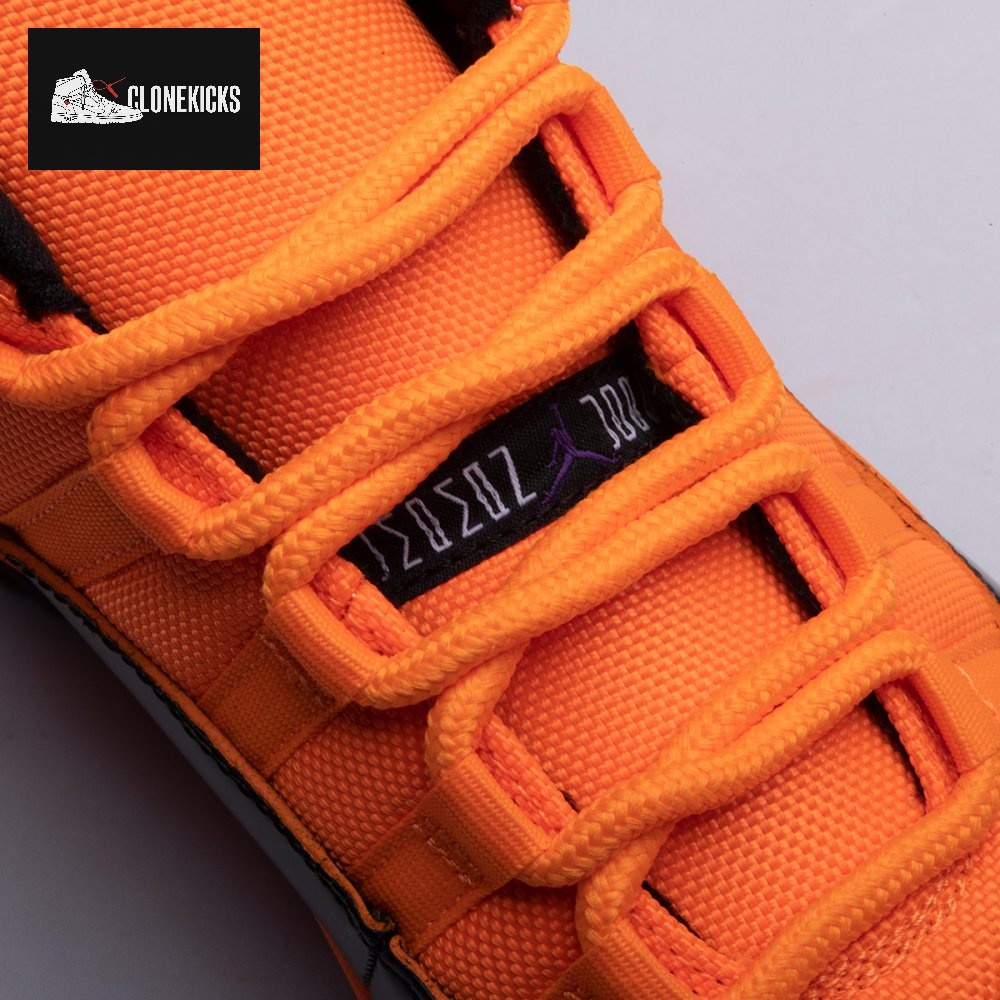 Jordan 11 Retro Black Orange CT8012-800 Men's - Image 3