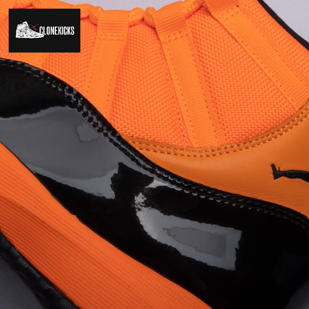 Jordan 11 Retro Black Orange CT8012-800 Men's - Image 6