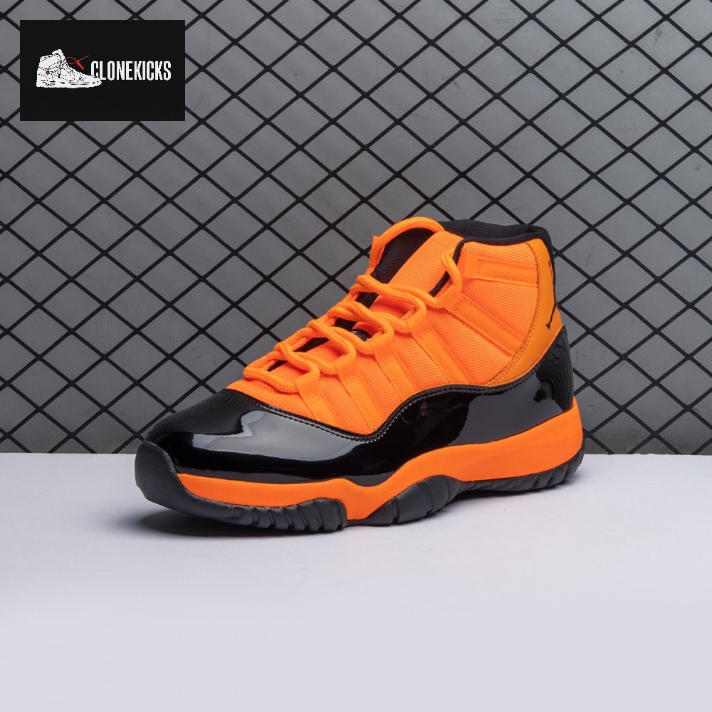 Jordan 11 Retro Black Orange CT8012-800 Men's - Image 7