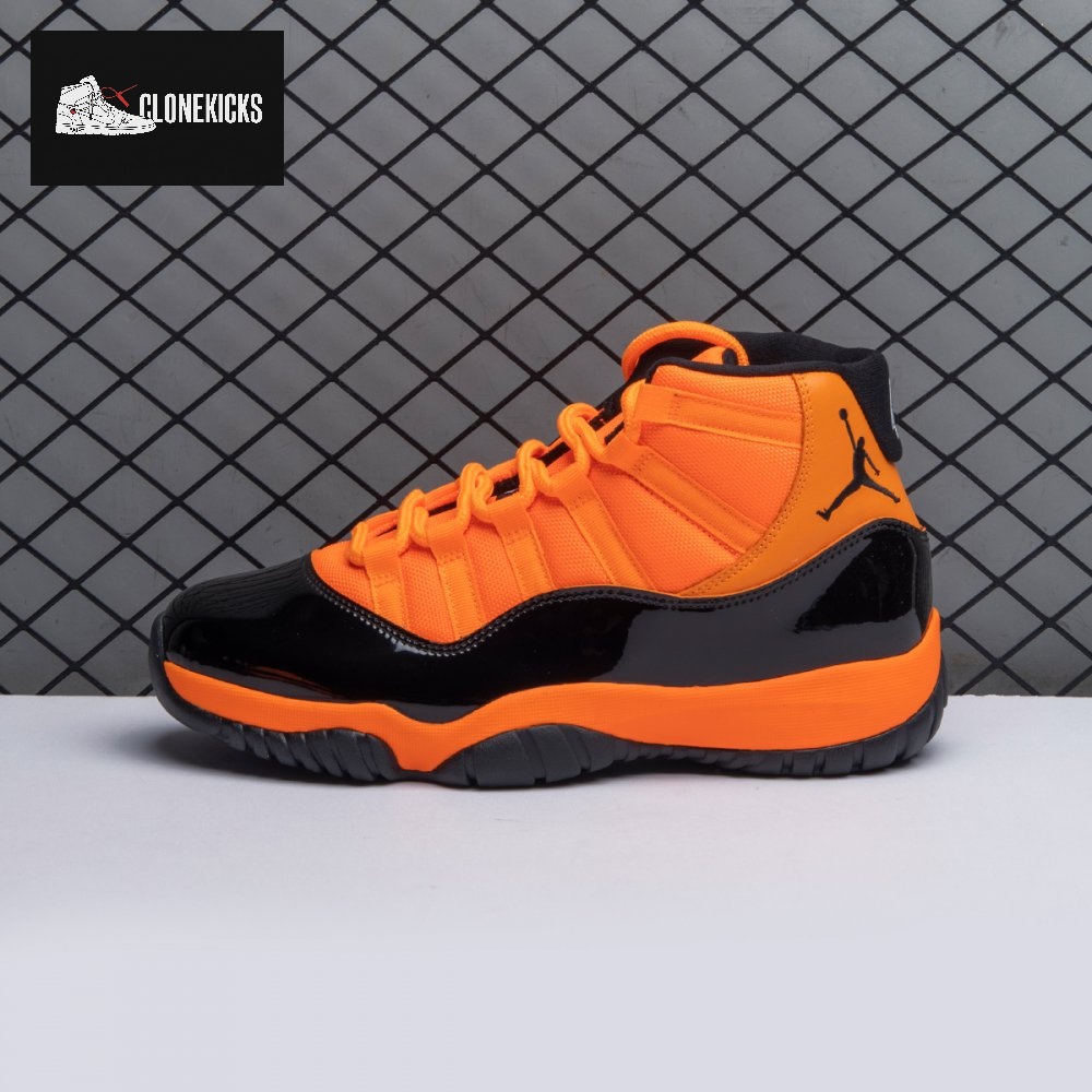 Jordan 11 Retro Black Orange CT8012-800 Men's - Image 8