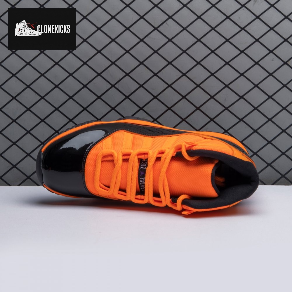 Jordan 11 Retro Black Orange CT8012-800 Men's - Image 9