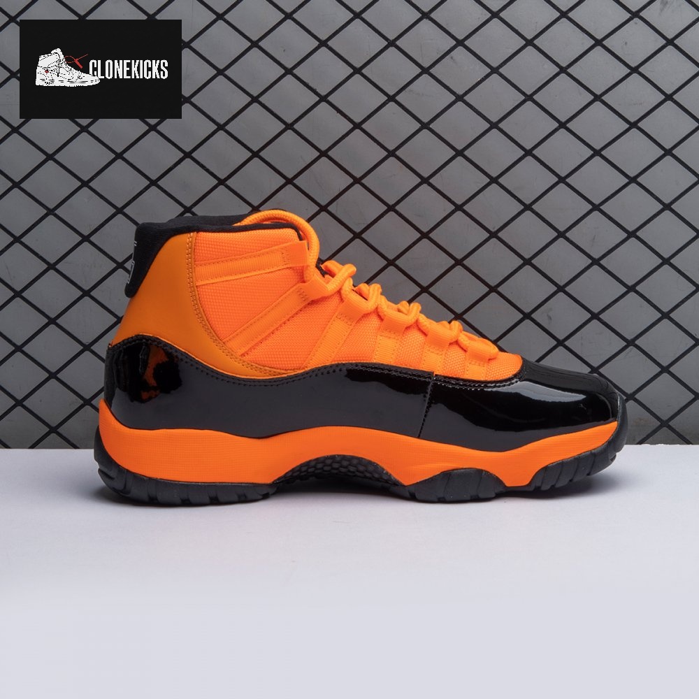 Jordan 11 Retro Black Orange CT8012-800 Men's - Image 10