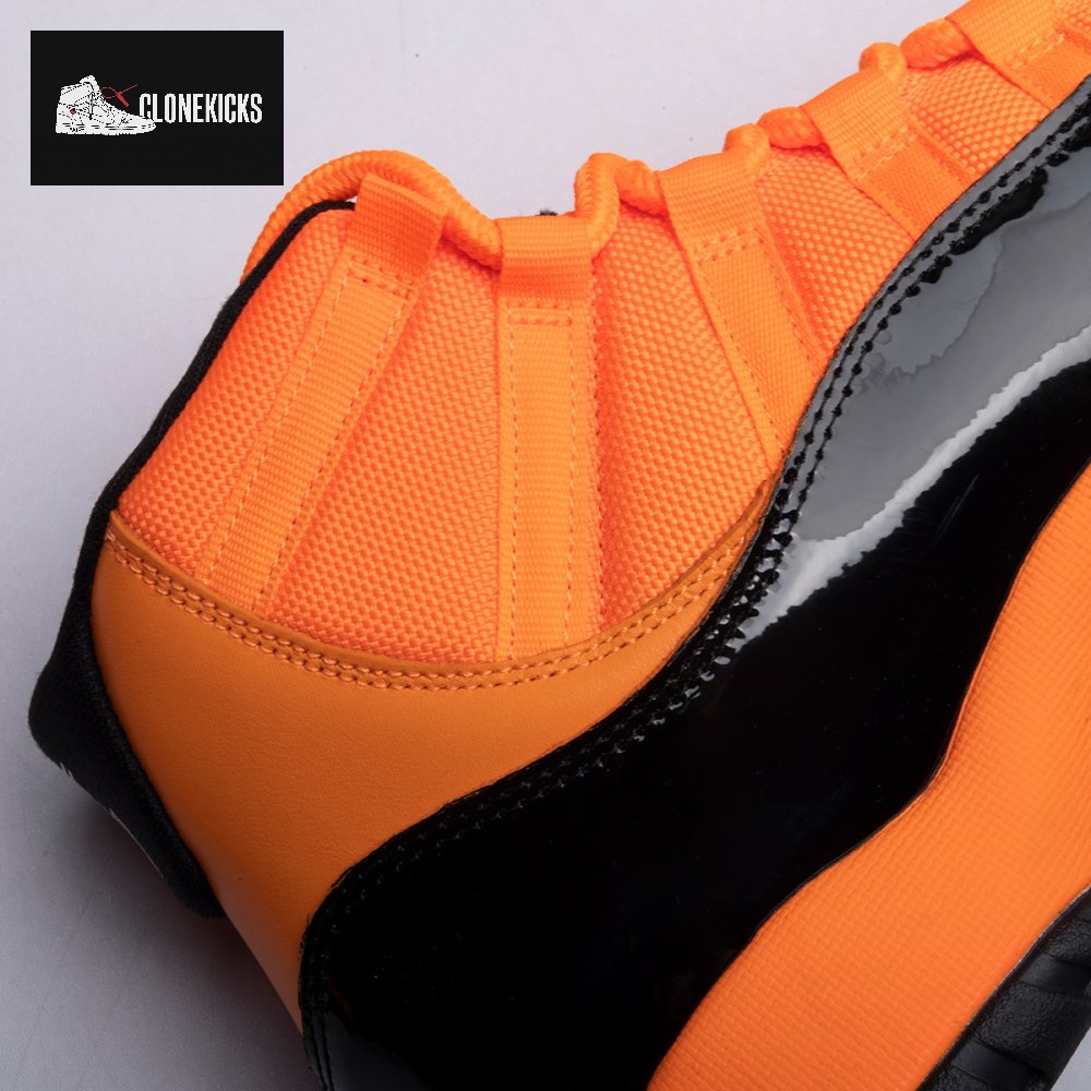 Jordan 11 Retro Black Orange CT8012-800 Men's - Image 14