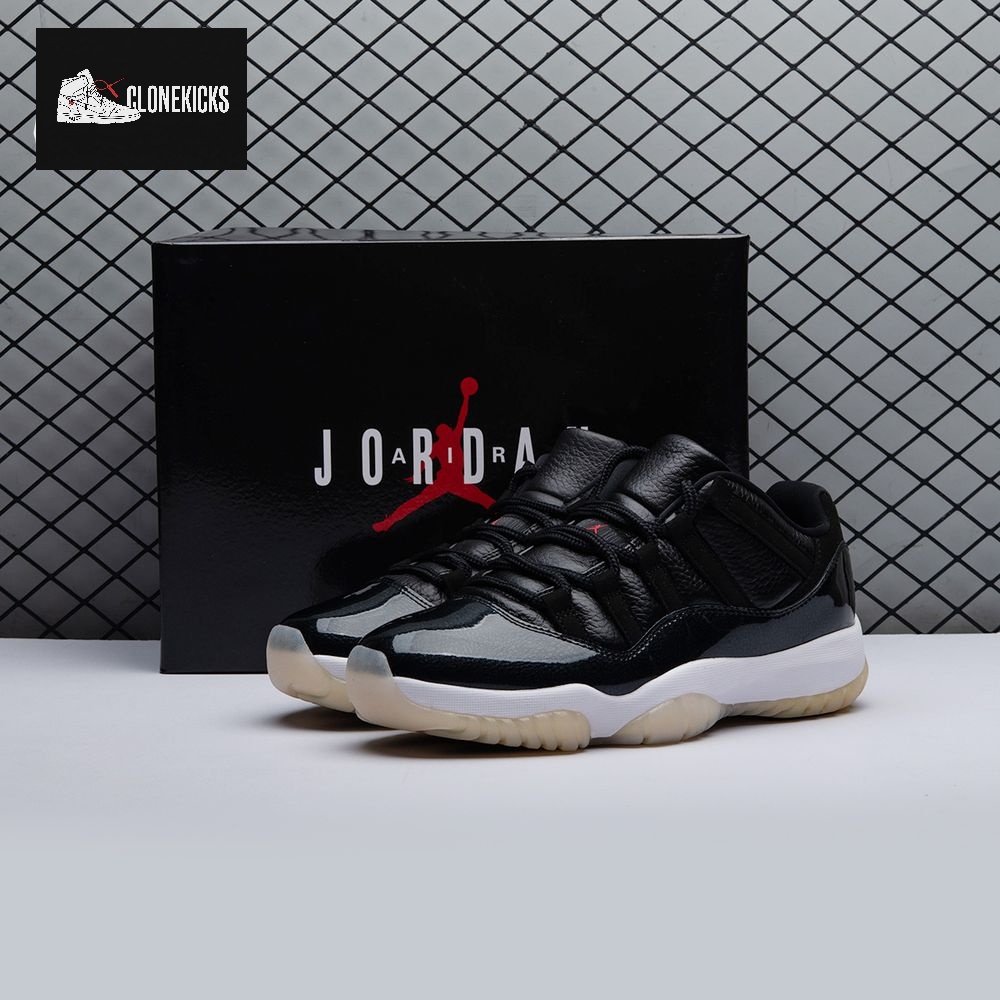 Jordan 11 Retro Low 72-10 AV2187-001 Men's
