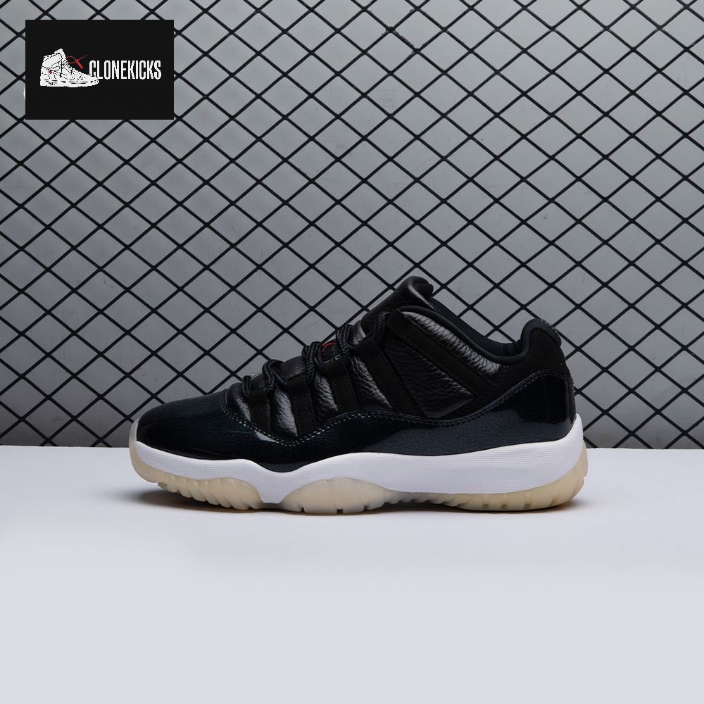 Jordan 11 Retro Low 72-10 AV2187-001 Men's - Image 8