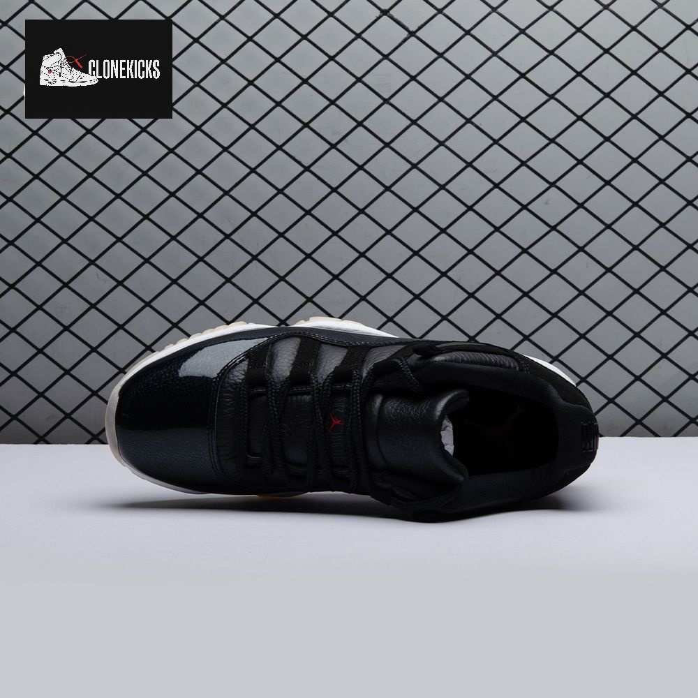 Jordan 11 Retro Low 72-10 AV2187-001 Men's - Image 11