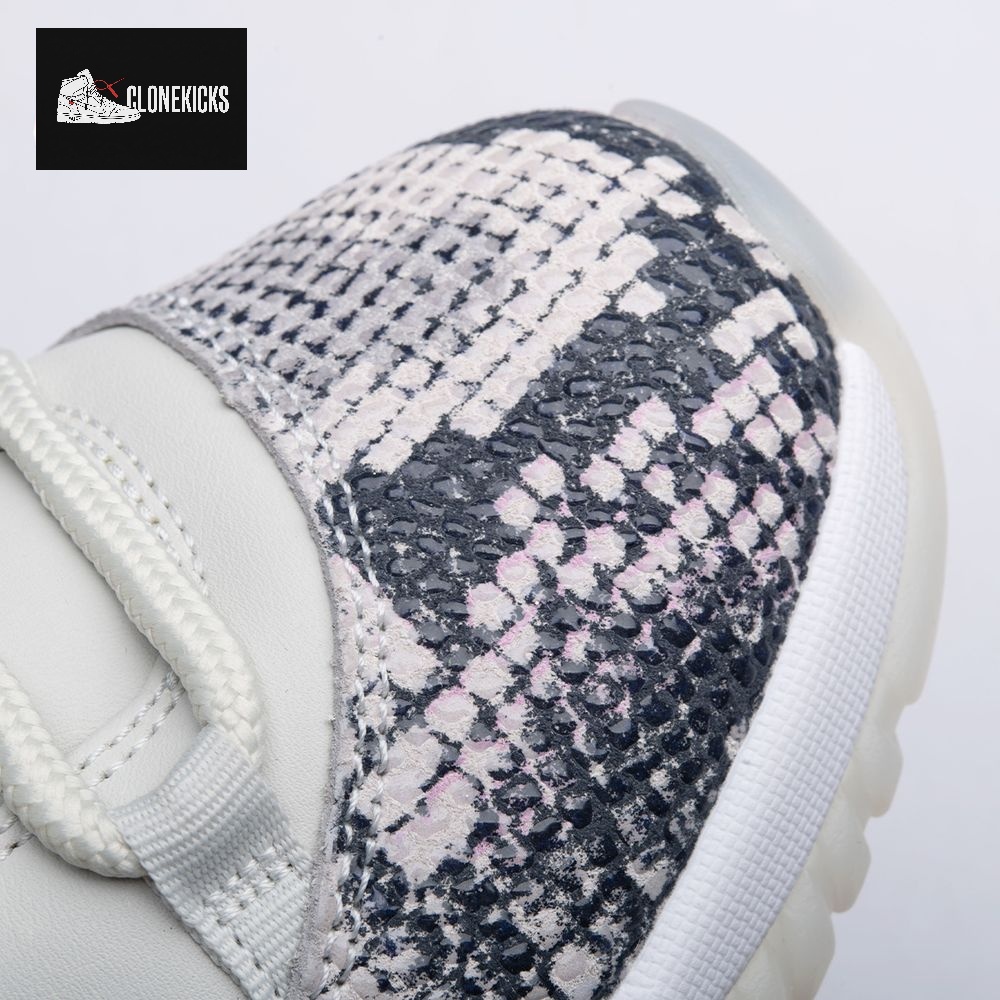 Jordan 11 Retro Low Snake Light Bone CD6846-002 Unisex - Image 15
