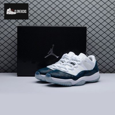 Jordan 11 Retro Low Snake Navy 2019 CD6846-102 Unisex