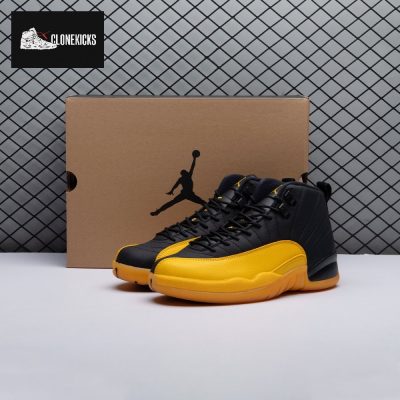 Jordan 12 Retro Black University Gold 130690-070 Men's