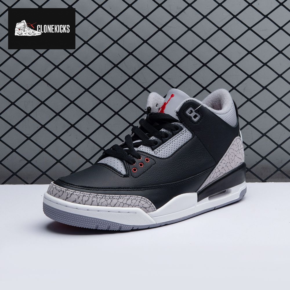 Jordan 3 Retro Black Cement Reimagined DN3707 010 Men's - Image 8