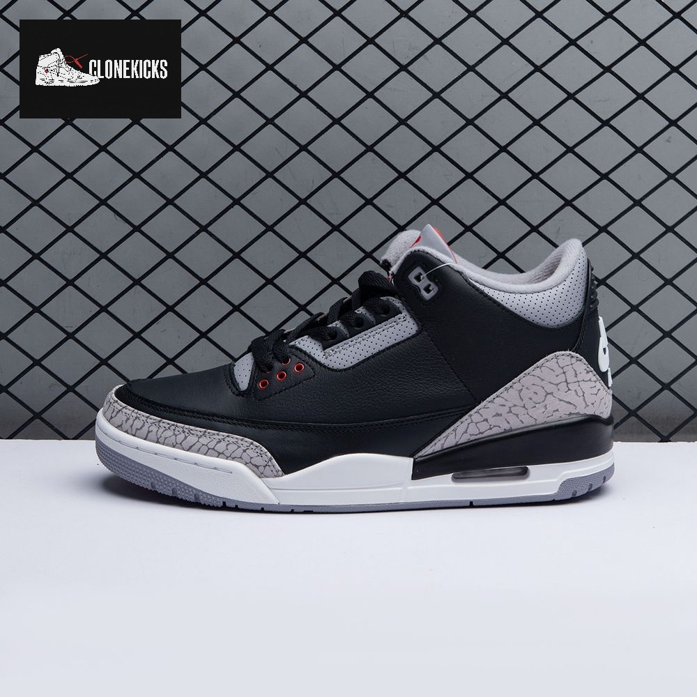 Jordan 3 Retro Black Cement Reimagined DN3707 010 Men's - Image 9