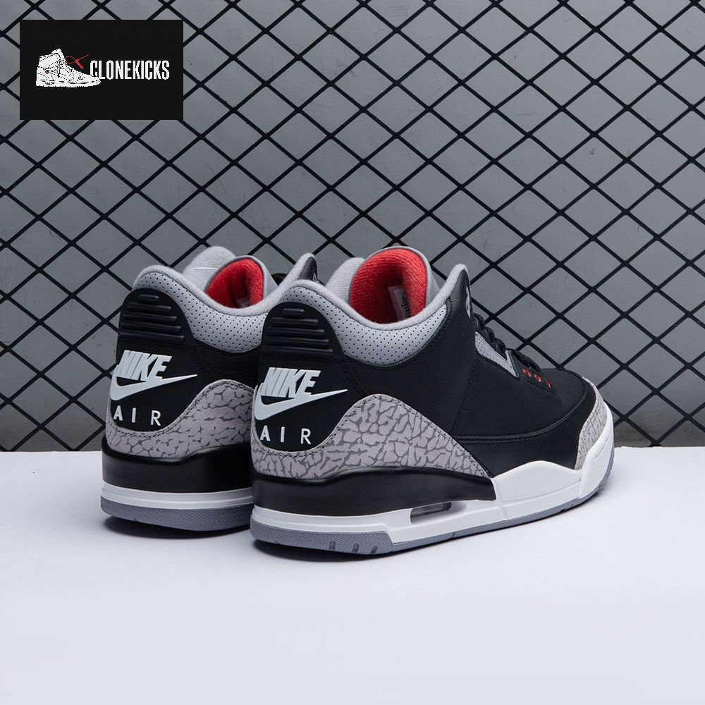 Jordan 3 Retro Black Cement Reimagined DN3707 010 Men's - Image 13