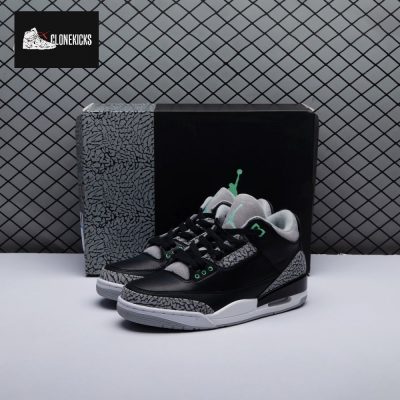 Jordan 3 Retro Green Glow CT8532-031 Unisex