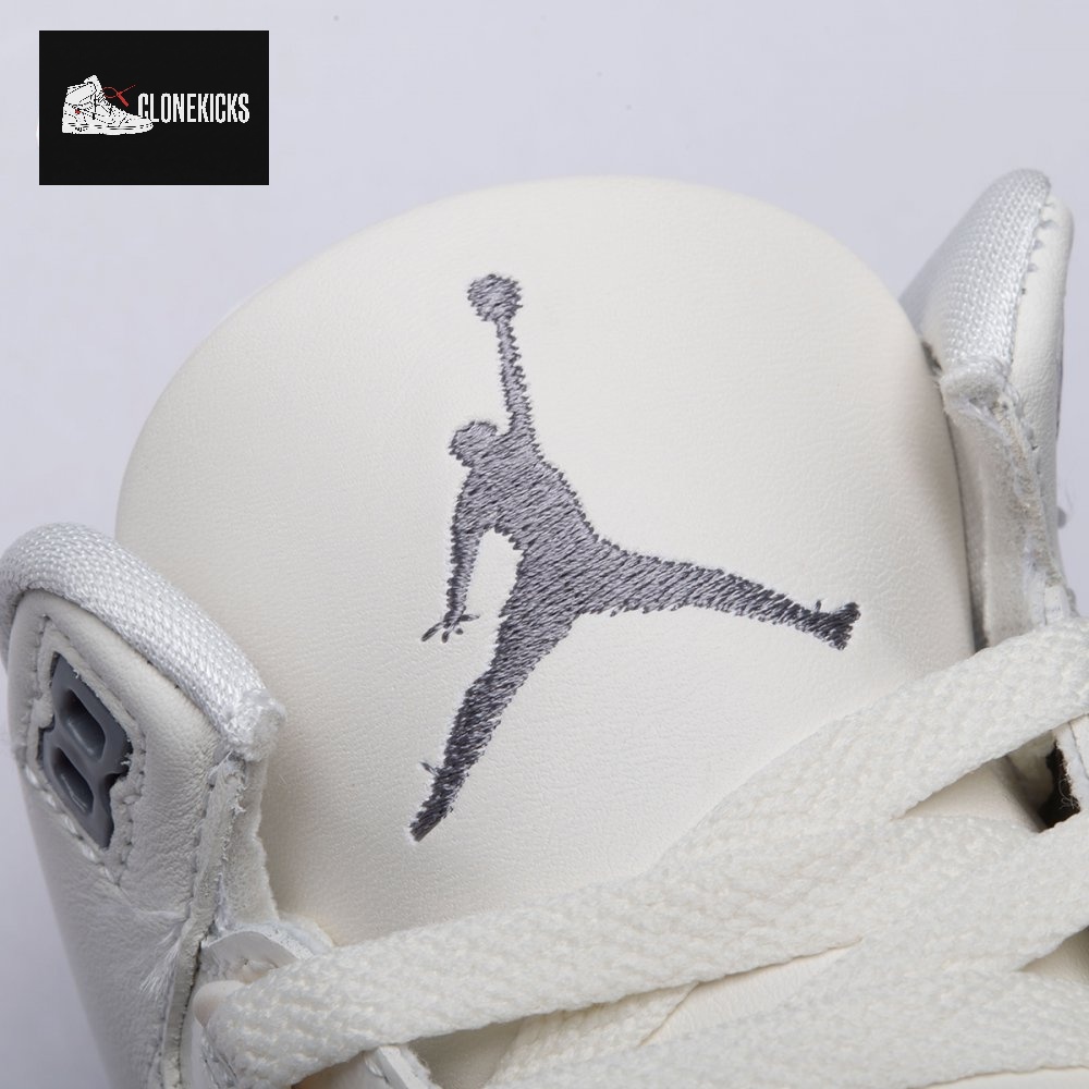 Jordan 3 Retro Sail Cement Grey CK9246-100 Unisex - Image 2