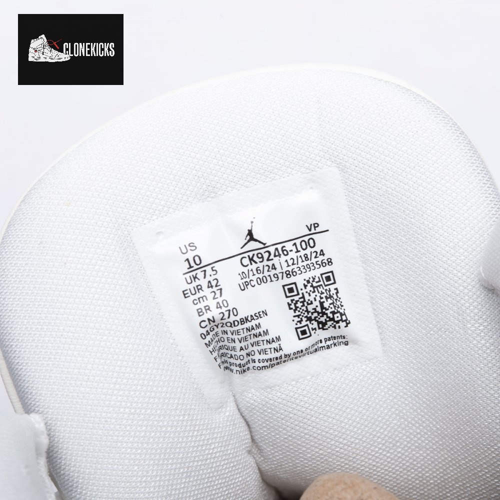 Jordan 3 Retro Sail Cement Grey CK9246-100 Unisex - Image 4