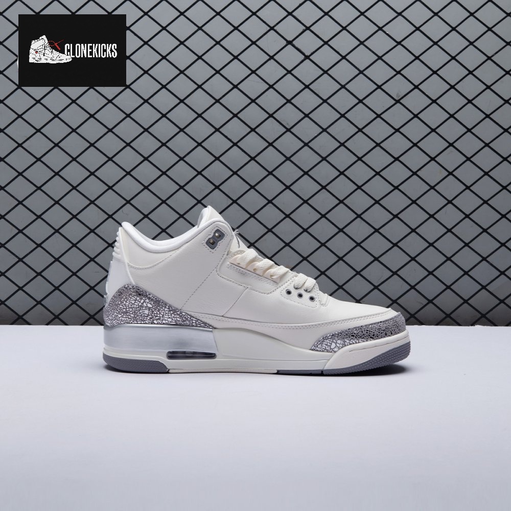 Jordan 3 Retro Sail Cement Grey CK9246-100 Unisex - Image 10