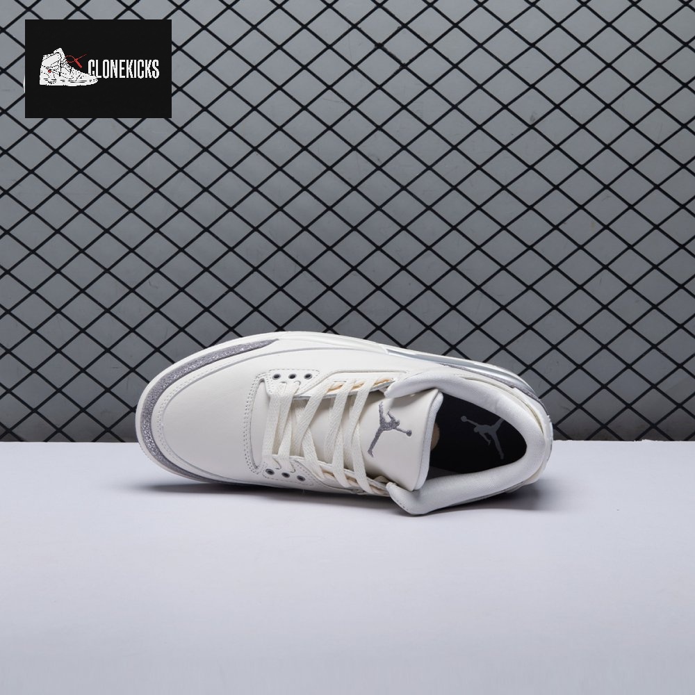 Jordan 3 Retro Sail Cement Grey CK9246-100 Unisex - Image 12