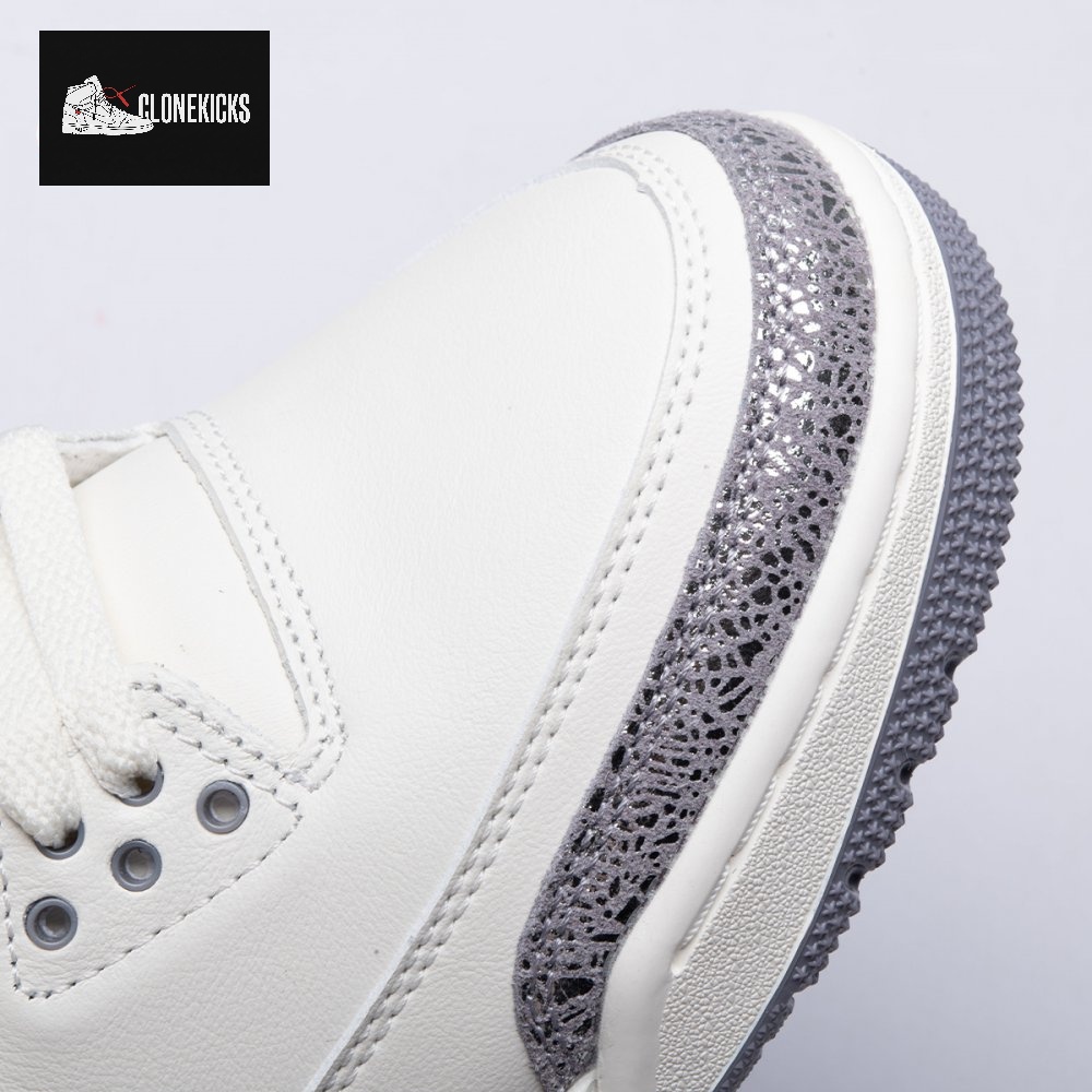 Jordan 3 Retro Sail Cement Grey CK9246-100 Unisex - Image 15