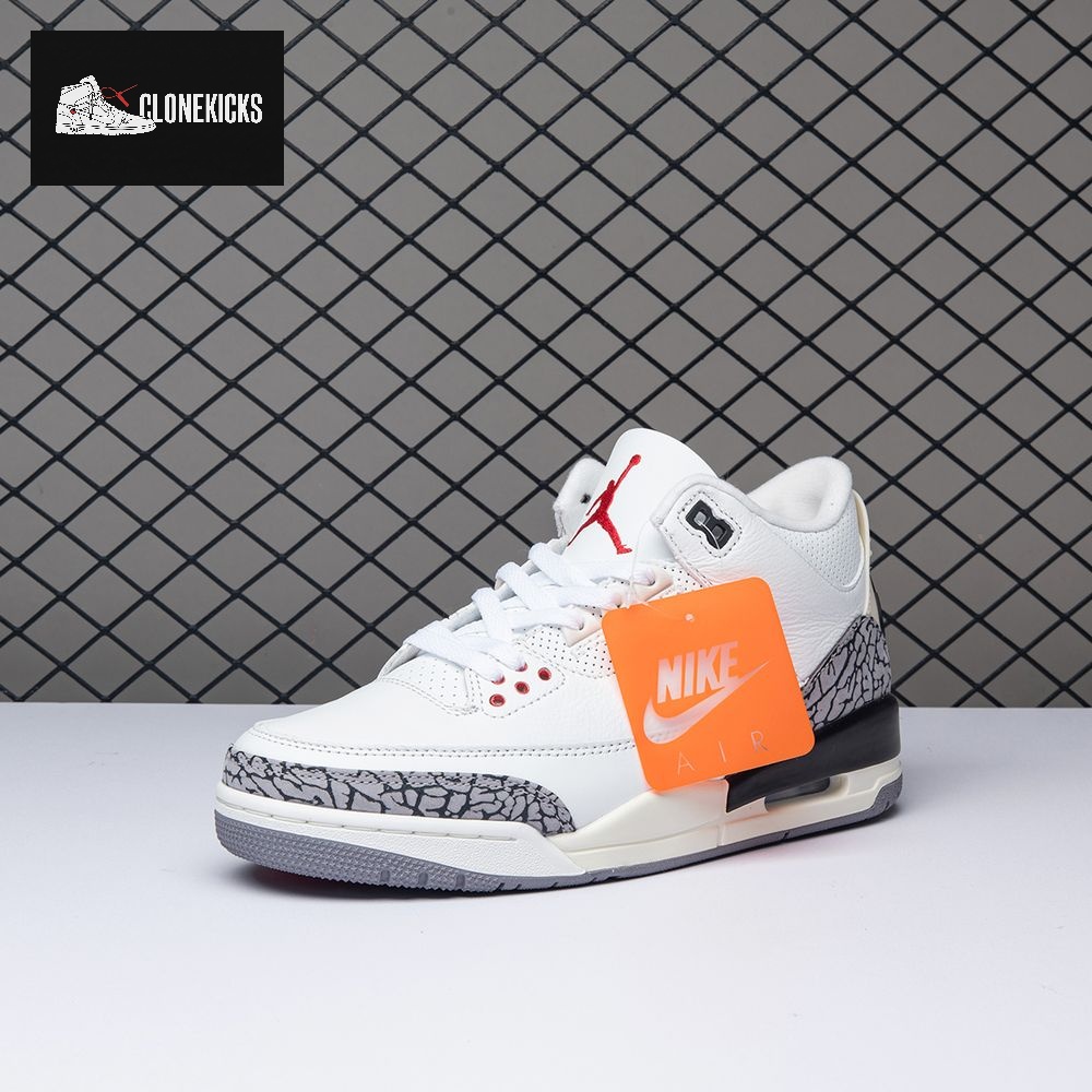 Jordan 3 Retro White Cement Reimagined DN3707-100 Men's - Image 3