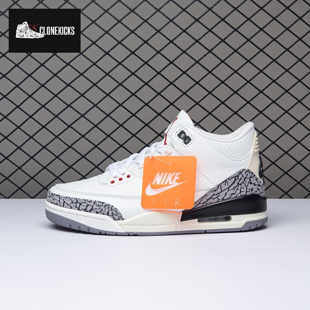 Jordan 3 Retro White Cement Reimagined DN3707-100 Men's - Image 4