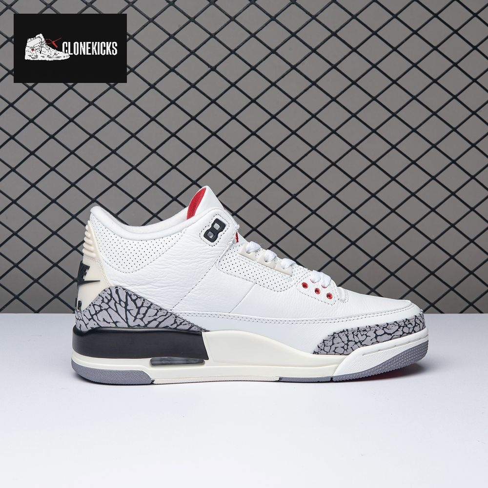 Jordan 3 Retro White Cement Reimagined DN3707-100 Men's - Image 5
