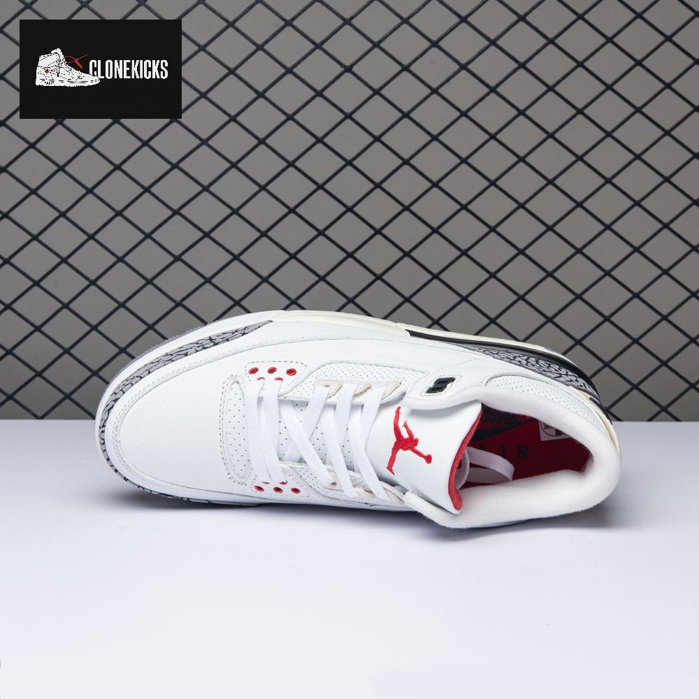Jordan 3 Retro White Cement Reimagined DN3707-100 Men's - Image 7