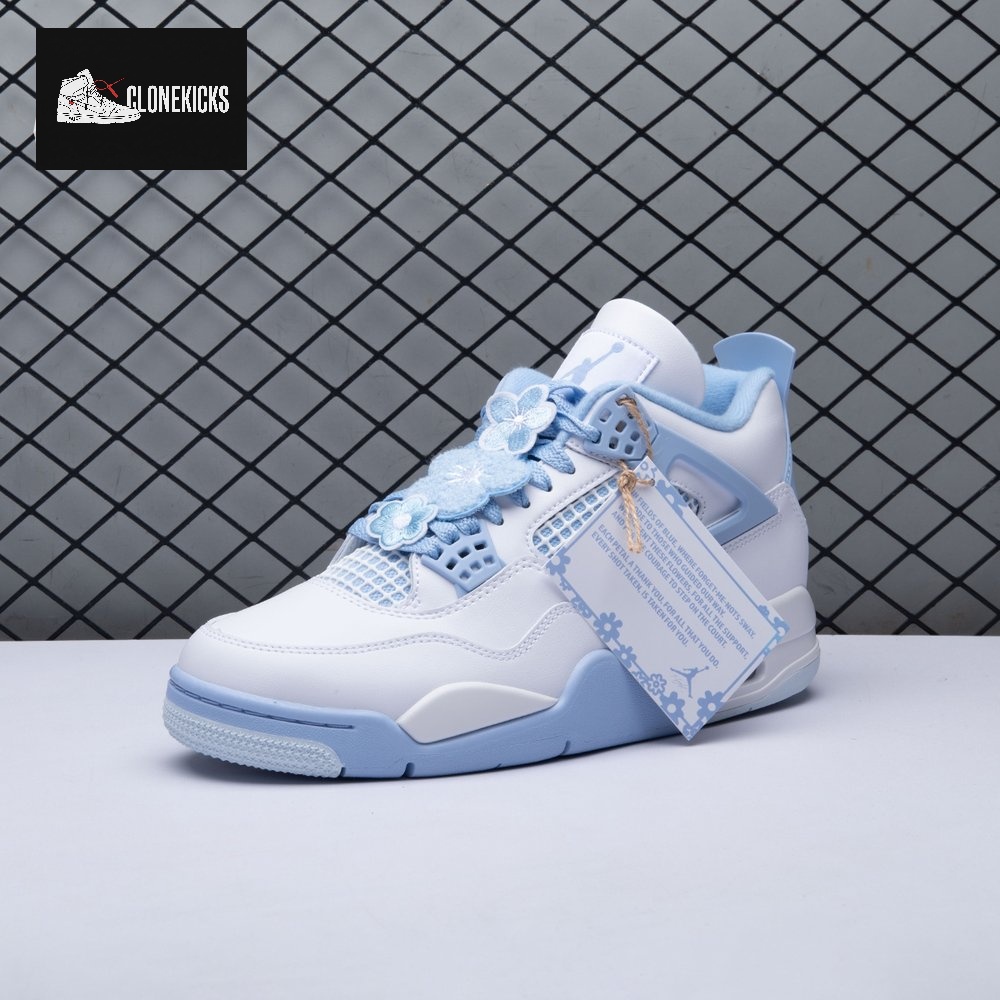 Jordan 4 Forget Me Not HV0823-100 Unisex - Image 7