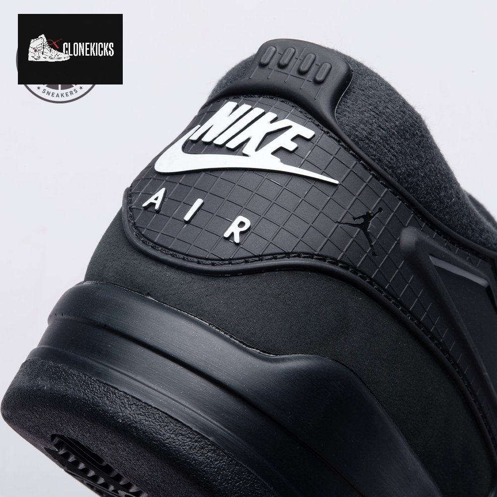 Jordan 4 RM Black Cat FQ7939 004 Unisex - Image 4