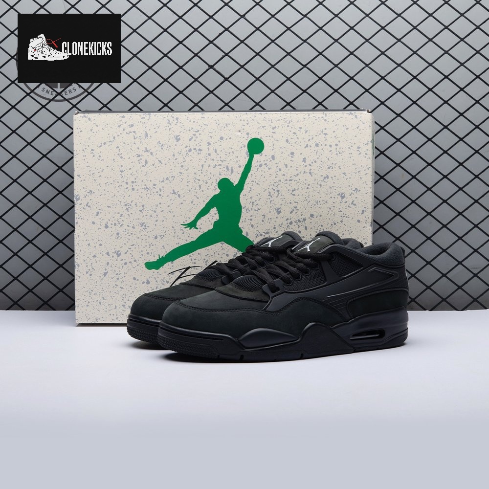Jordan 4 RM Black Cat FQ7939 004 Unisex - Image 9