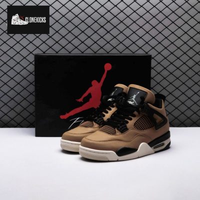 Jordan 4 Retro Fossil AQ9129-200 Unisex