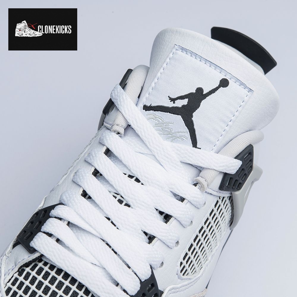 Jordan 4 Retro Military Black Unisex - Image 17