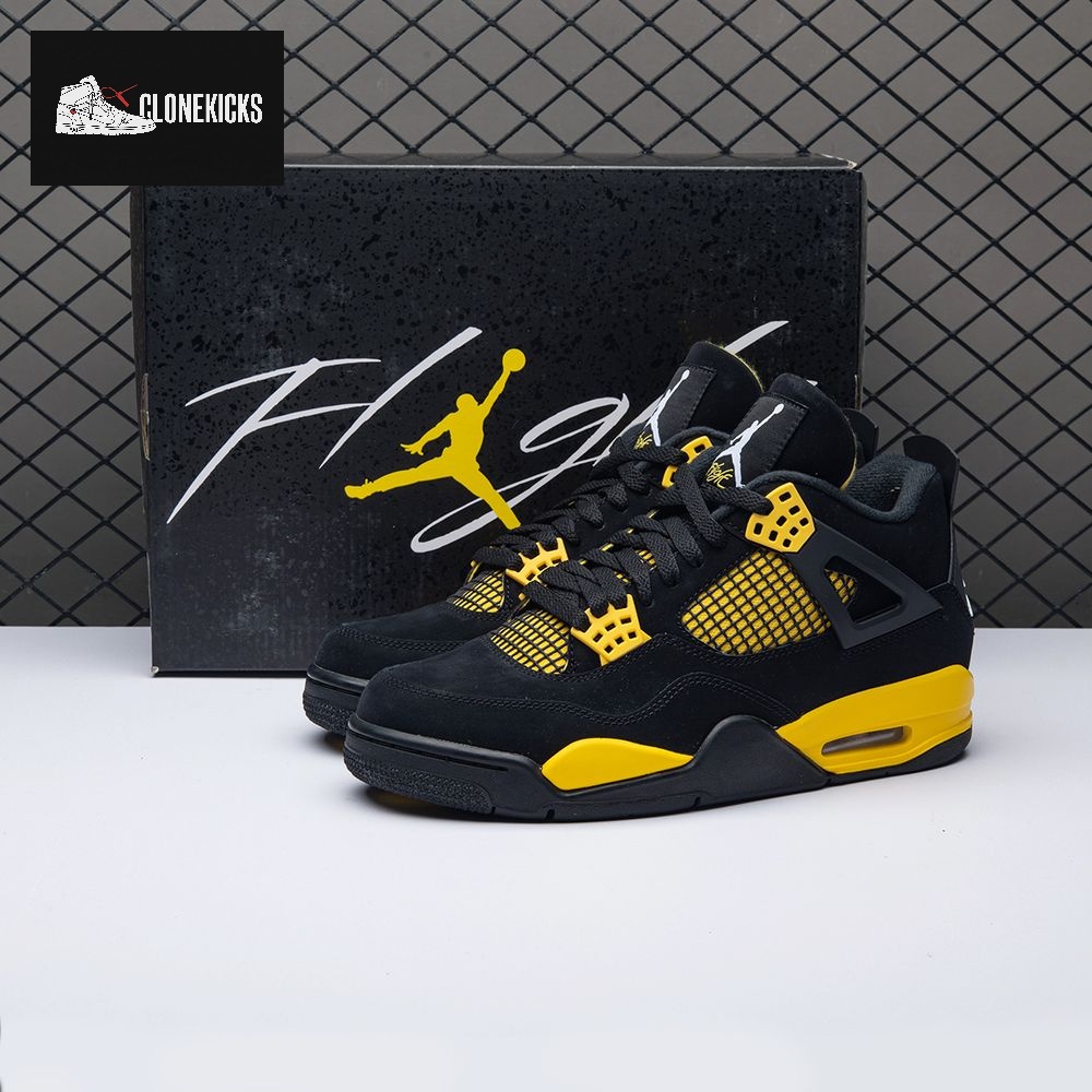 Jordan 4 Retro Thunder 2023 DH6927-017 Unisex