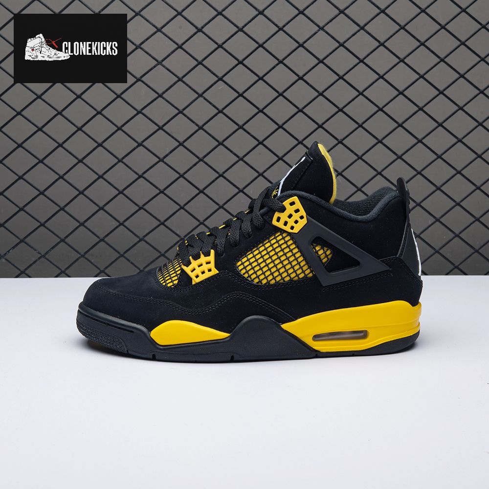 Jordan 4 Retro Thunder 2023 DH6927-017 Unisex - Image 4