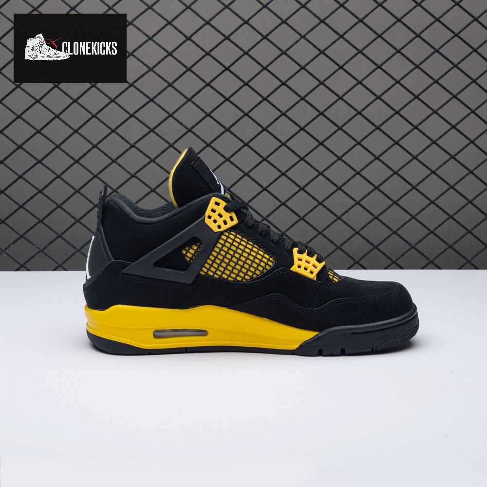 Jordan 4 Retro Thunder 2023 DH6927-017 Unisex - Image 5