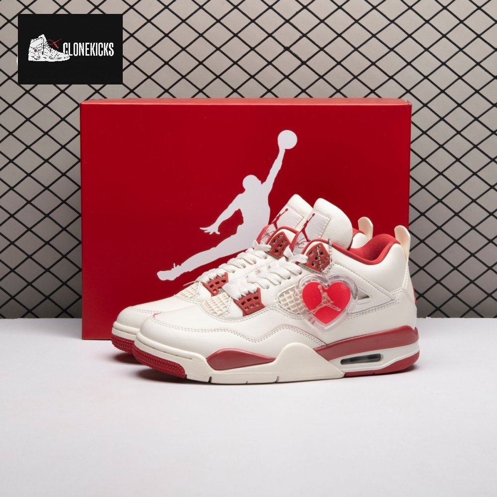 Jordan 4 Retro Valentines Day HV0823-108 Unisex